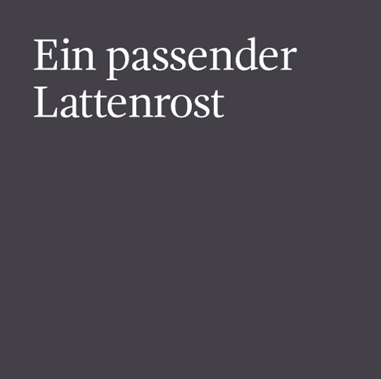 Lattenrost